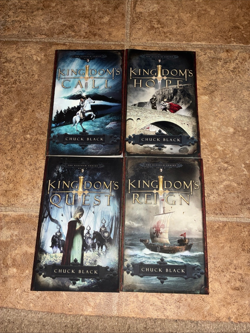 Kingdoms Series - Set of 4 (Blue, Gray, Green, Tan Covers)